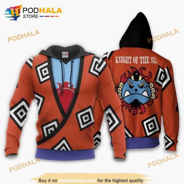 One Piece Jinbei Anime Manga 3D Hoodie Sweatshirt