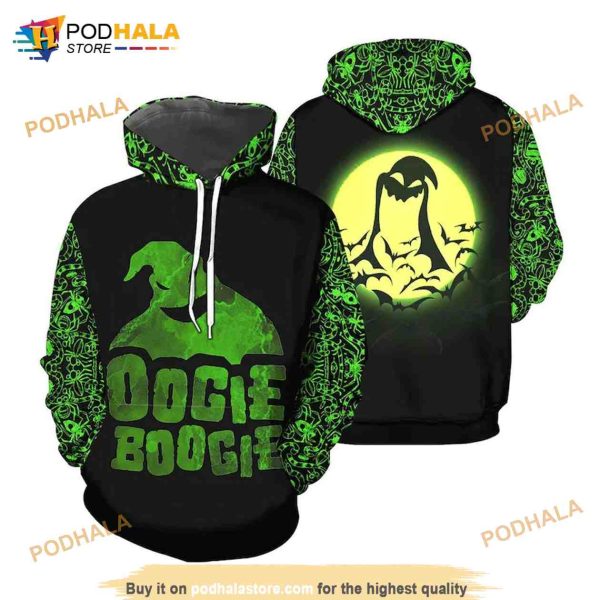 Oogie Boogie The Nightmare All Over Print 3D Halloween Hoodie