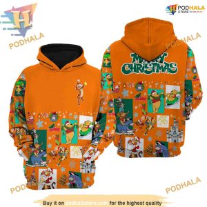 Orange Tigger Disney Holiday Hoodie