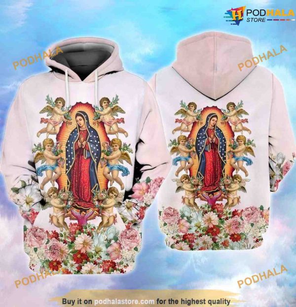 Our Lady Of Guadalupe 3D Funny Christmas Hoodie