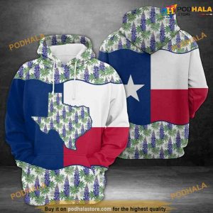 Our Texas Texas 3D Funny Christmas Hoodie