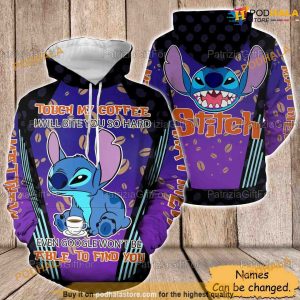 Personalized Funny Stitch Lovers Christmas Hoodie 3D