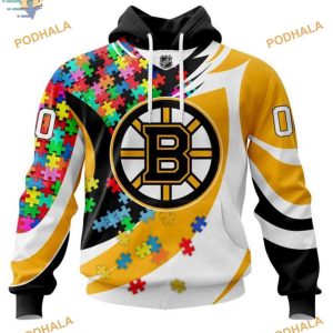 Personalized NHL 2021 Conceptual Boston Bruins Hoodie 3D