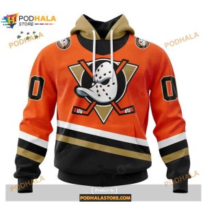 Personalized NHL Anaheim Ducks Special Reverse Retro Redesign Hoodie 3D