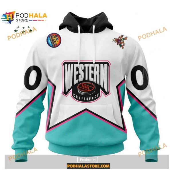 Personalized NHL Arizona Coyotes All-Star Western Conference 2023 Shirt Hoodie 3D