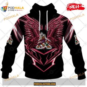 Personalized NHL Arizona Coyotes Dragon Design Shirt Hoodie 3D