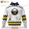 Personalized NHL Buffalo Sabres Peanuts Snoopy Design Shirt 3D Hoodie