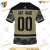 Personalized NHL Camo Military Authentic Ducks Hockey Apparel Hoodie 3D