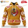 Personalized NHL Chicago Blackhawks Grateful Dead Design Shirt 3D Hoodie