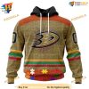 Personalized NHL Fearless Against Autism Anaheim Ducks Hoodie 3D