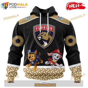 Personalized NHL Florida Panthers Paw Patrol Design Shirt 3D Hoodie