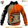 Personalized NHL Laugh and Cry Design Ducks Hockey Hoodie 3D