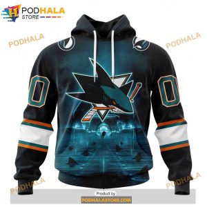 Personalized NHL San Jose Sharks Spcial Design Shirt 3D Hoodie