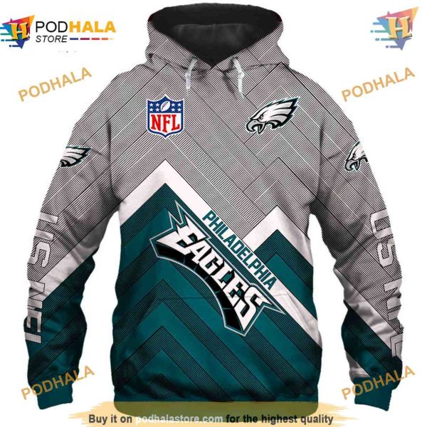 Philadelphia Eagles 3D Hoodie S-5XL Size