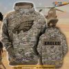 Philadelphia Eagles Camouflage Veteran 3D Cotton Funny Christmas Hoodie