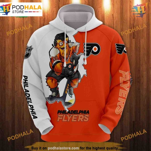 Philadelphia Flyers 3D Hoodie