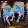 Piglet Disney Castle Firework All Over Print 3D Hoodie