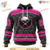 Pink In The Rink Breast Cancer NHL Special Buffalo Sabres 3D Hoodie