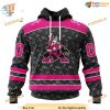 Pink In The Rink NHL Breast Cancer Arizona Coyotes Hoodie 3D