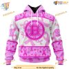 Pink October Breast Cancer Awareness NHL Boston Bruins Hoodie 3D