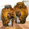 Pitbull With Sunflower Field 3D Funny Christmas Hoodie