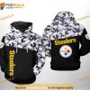 Pittsburgh Steelers NFL Camo Veteran Team 3D Hoodie