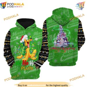 Pluto Dog Disney Christmas 3D Hoodie