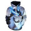 Pokemon Pocket Monsters Full Over Print 3D Hoodie Sweatshirt