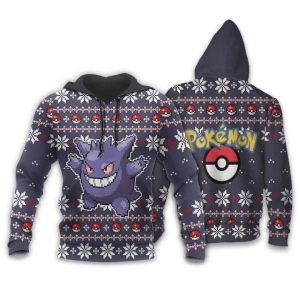 Pokemon Ugly Christmas Anime Manga 3D Hoodie Sweatshirt