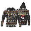 Pokemon Umbreon Ugly Christmas Anime Manga 3D Hoodie Sweatshirt