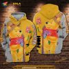 Pooh Bear Winnie The Pooh All Over Print 3D Hoodie