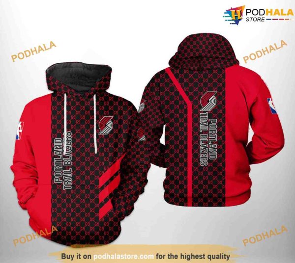 Portland Trailblazers NBA NBA Hoodie 3D