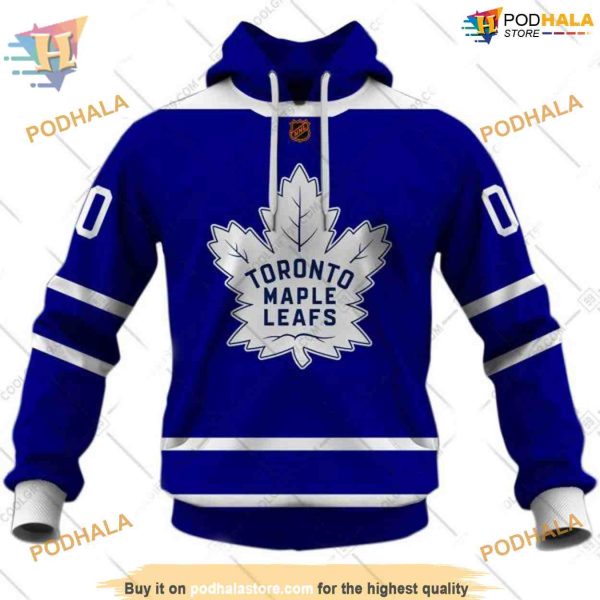 Reverse Retro 2023 Style NHL Toronto Maple Leafs Hoodie 3D