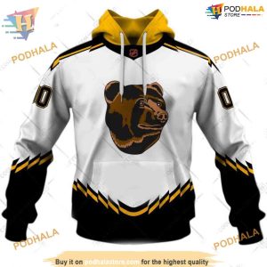 Reverse Retro 2223 Style NHL Boston Bruins Hoodie 3D