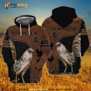 Rooster 3D Hoodie