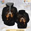 Rottweiler All Over Printed 3D Hoodie Sweatshirt