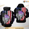 Sacramento Kings NBA US Flag Team NBA Hoodie 3D