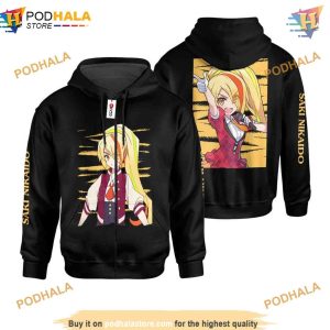 Saki Nikaido Zombie Land Saga 3D Hoodie