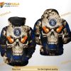 San Diego Padres MLB Skull 3D Hoodie