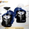 San Diego Padres MLB Skull Punisher 3D Hoodie