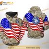 San Diego Padres MLB US Flag Camo Veteran 3D Hoodie