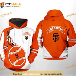 San Francisco Giants MLB Classic 3D Hoodie