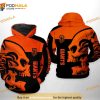 San Francisco Giants MLB Skull 3D Hoodie