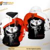 San Francisco Giants MLB Skull Punisher 3D Hoodie