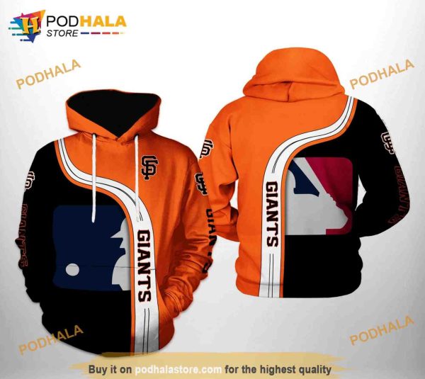 San Francisco Giants MLB Team 3D Hoodie