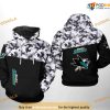 San Jose Sharks NHL Camo Veteran NHL Hoodie 3D