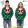 Santa Claus 3D Christmas Hoodie