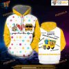 School Bus Driver Life All Over Printed 3D Hoodie Sweatshirt