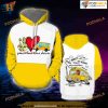 School Bus Driver Life Hippie All Over Printed 3D Hoodie Sweatshirt