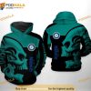 Seattle Mariners MLB Skull 3D Hoodie